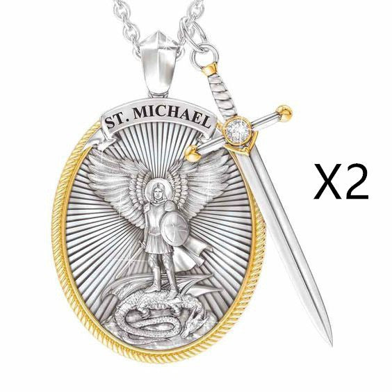 ST Micheal Pendant