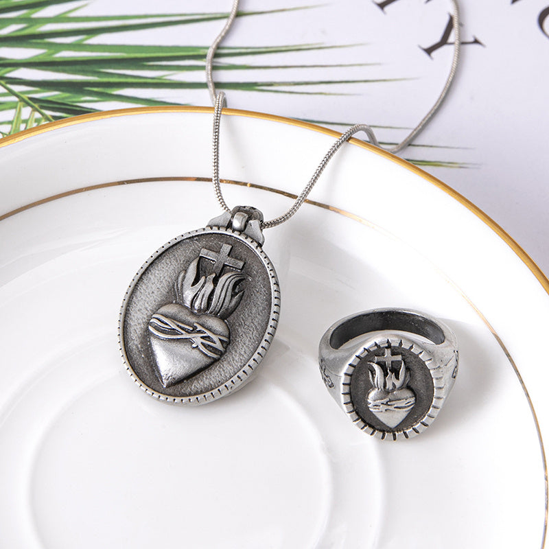 Jesus Cross Pendant Necklace