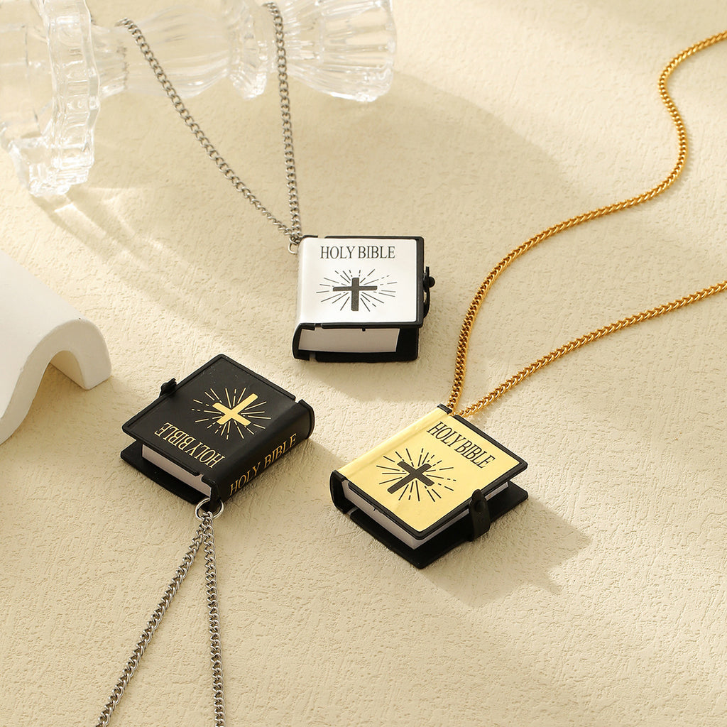 Holy Bible Verse Pendant